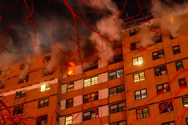 Explosión de gas en el Bronx provoca incendio en edificio residencial y moviliza a bomberos y servicios de emergencia en Nueva York