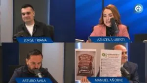 Jorge Triana y Manuel Añorve exponen datos sobre el Tren Interoceánico en debate político