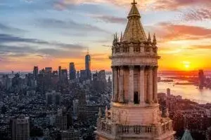 Centre 360 en Nueva York con vistas panorámicas gratuitas desde la histórica cúpula municipal