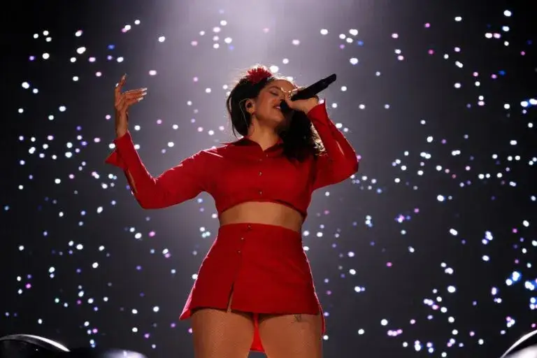 Rosalía en Nueva York durante la gira LUX Tour