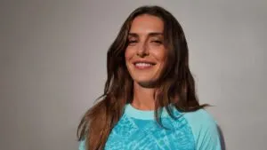 Alexia Putellas durante el anuncio oficial en Nueva York de su fichaje con London City Lionesses.