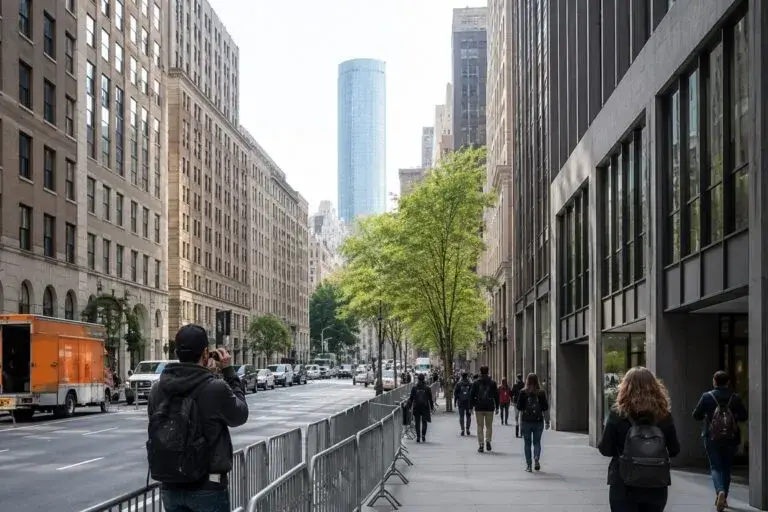 ICE en Nueva York tras un ataque con explosivo casero frente a un edificio federal bajo investigación del FBI.