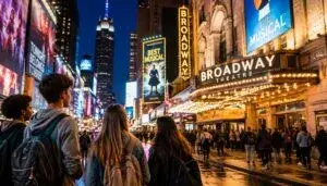 Broadway gratis en Nueva York ofrece entradas a estudiantes de secundaria mediante una lotería para acceder a producciones teatrales.