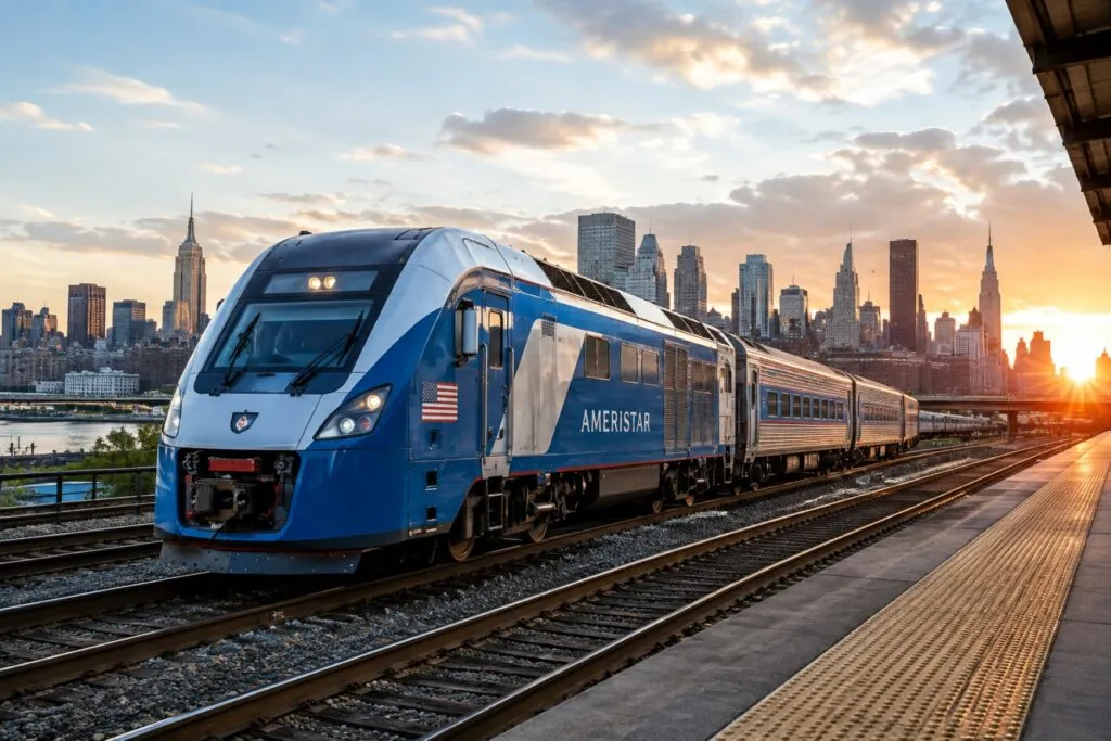 Tren Nueva York Los Ángeles proyectado para conectar ambas costas de Estados Unidos en menos de 72 horas.