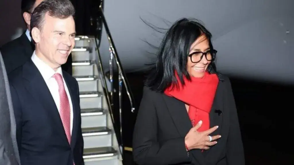 Delcy Rodríguez llega a Nueva York para participar en la Asamblea General de la ONU y sostener un encuentro con Donald Trump