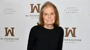 Gloria Steinem, periodista y defensora de los derechos de las mujeres en Nueva York