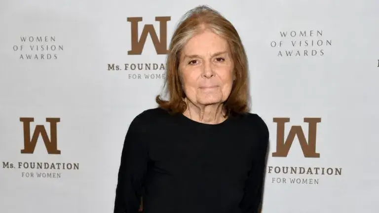 Gloria Steinem, periodista y defensora de los derechos de las mujeres en Nueva York
