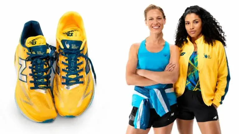 Colección New Balance para el Maratón de Nueva York con tenis y ropa deportiva