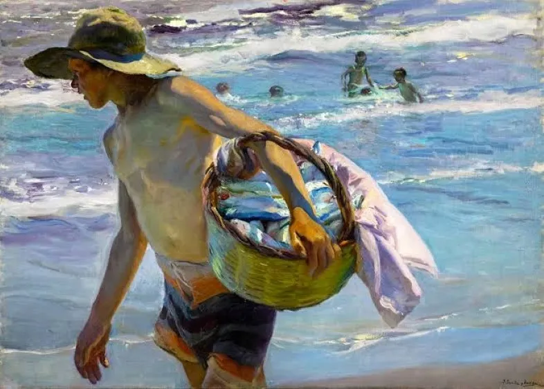 Obras de Sorolla en Nueva York son preparadas con medidas especiales de conservación antes de su traslado a Valencia.