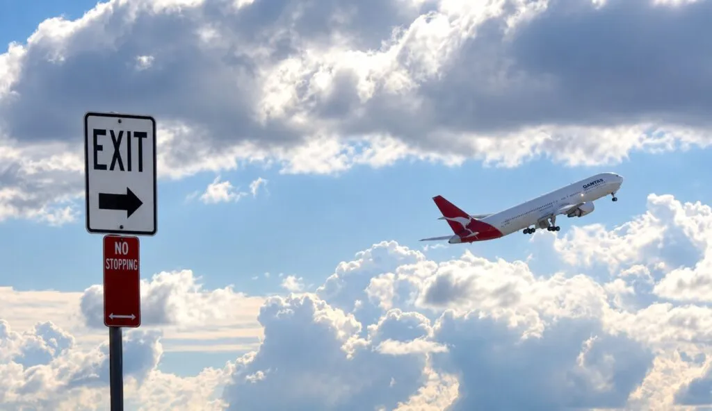 Avión de Qantas que conectará Nueva York y Australia mediante un vuelo directo de aproximadamente 18 horas.