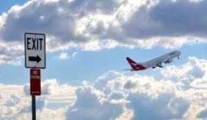 Avión de Qantas que conectará Nueva York y Australia mediante un vuelo directo de aproximadamente 18 horas.