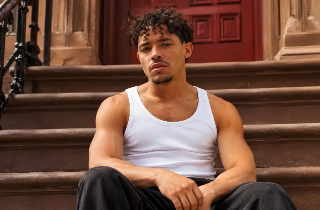 Anthony Ramos durante Noches de Familia en Nueva York, propuesta musical presentada en el club Nublu.